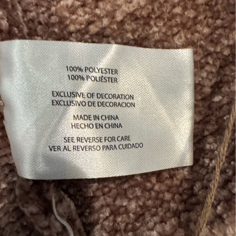 Orvis Brown Chenille Cardigan with front pockets size XXL - Picture 5 of 7